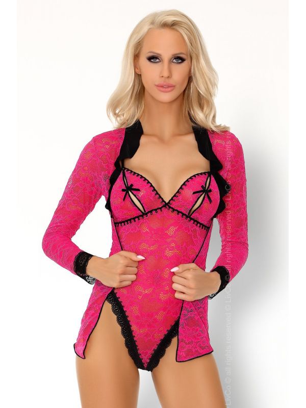 Боди LivCo Corsetti Fashion LC 17347 Adalen body, Чёрный, S/M/L LivCo_LC 17347 Adalen body S/M/L - Livia Corsetti - Эротические боди - Купить